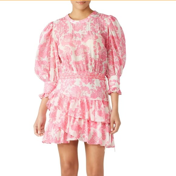 LoveShackFancy Dresses & Skirts - LoveShackFancy Pink Lorelei Dress sz 2